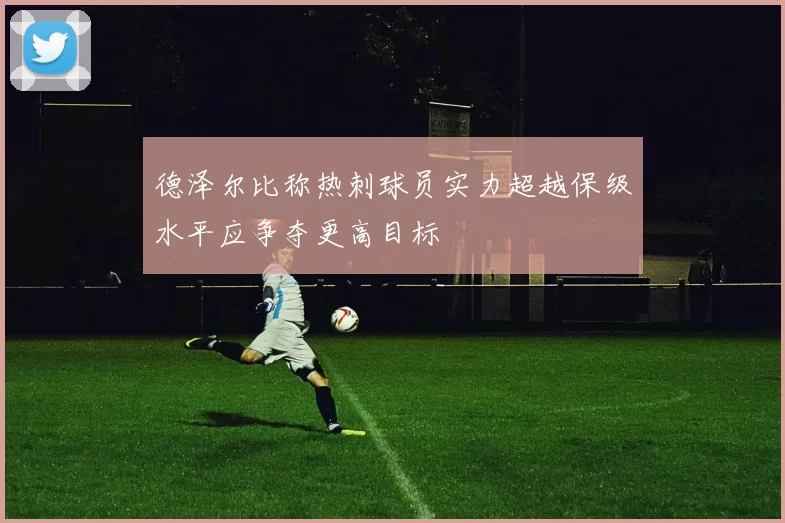 德泽尔比称热刺球员实力超越保级水平应争夺更高目标